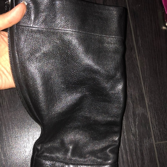 CASADEI BLACK LEATHER MIDSHAFT BOOTS SZ 39 - Picture 10 of 13